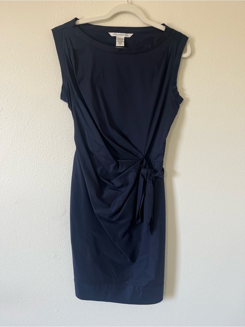 DVF Della Dress Navy Blue